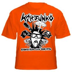 Karbunko - EnseÃ±ando los dientes T-Shirt orange